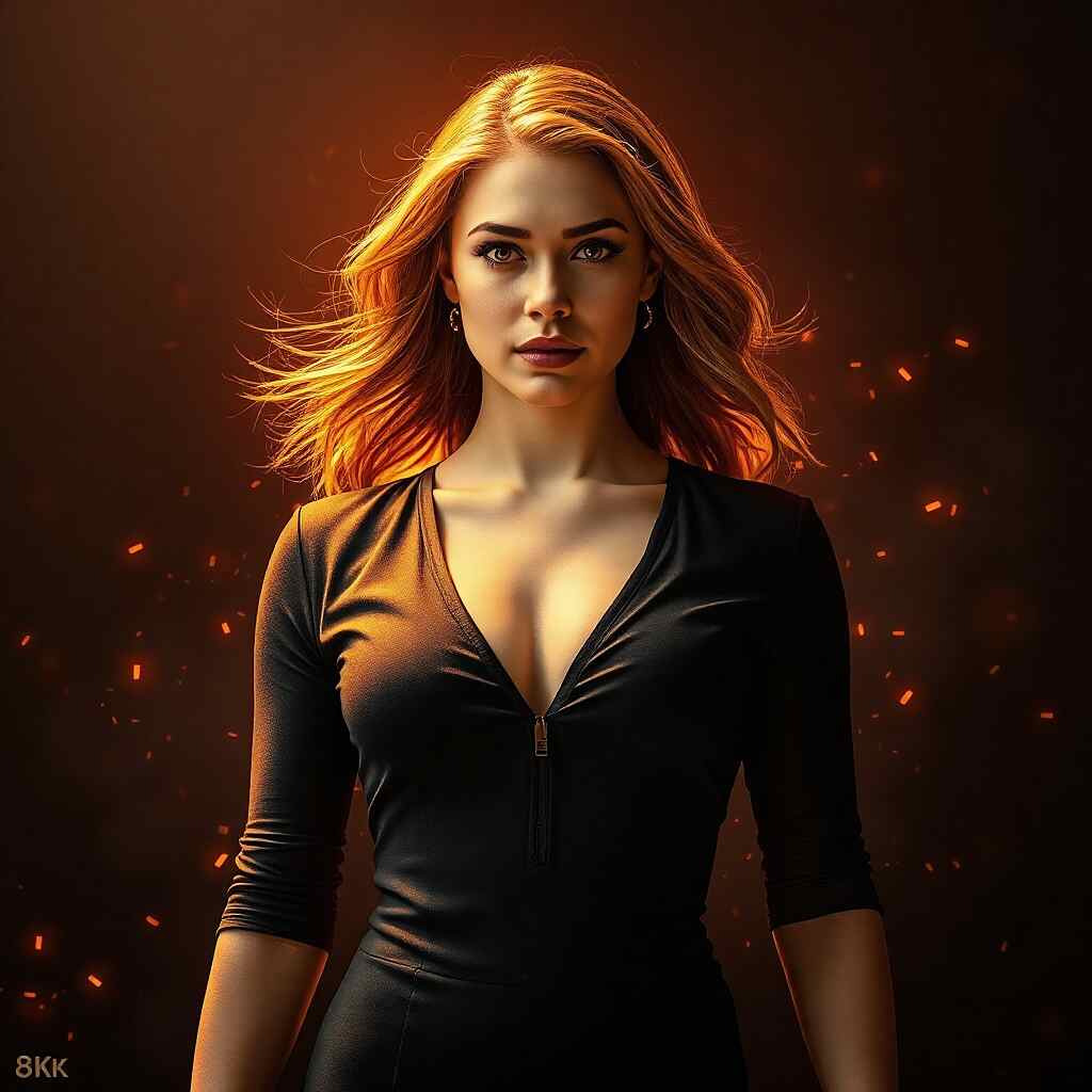 My female super-power of inner fire - Magma Star