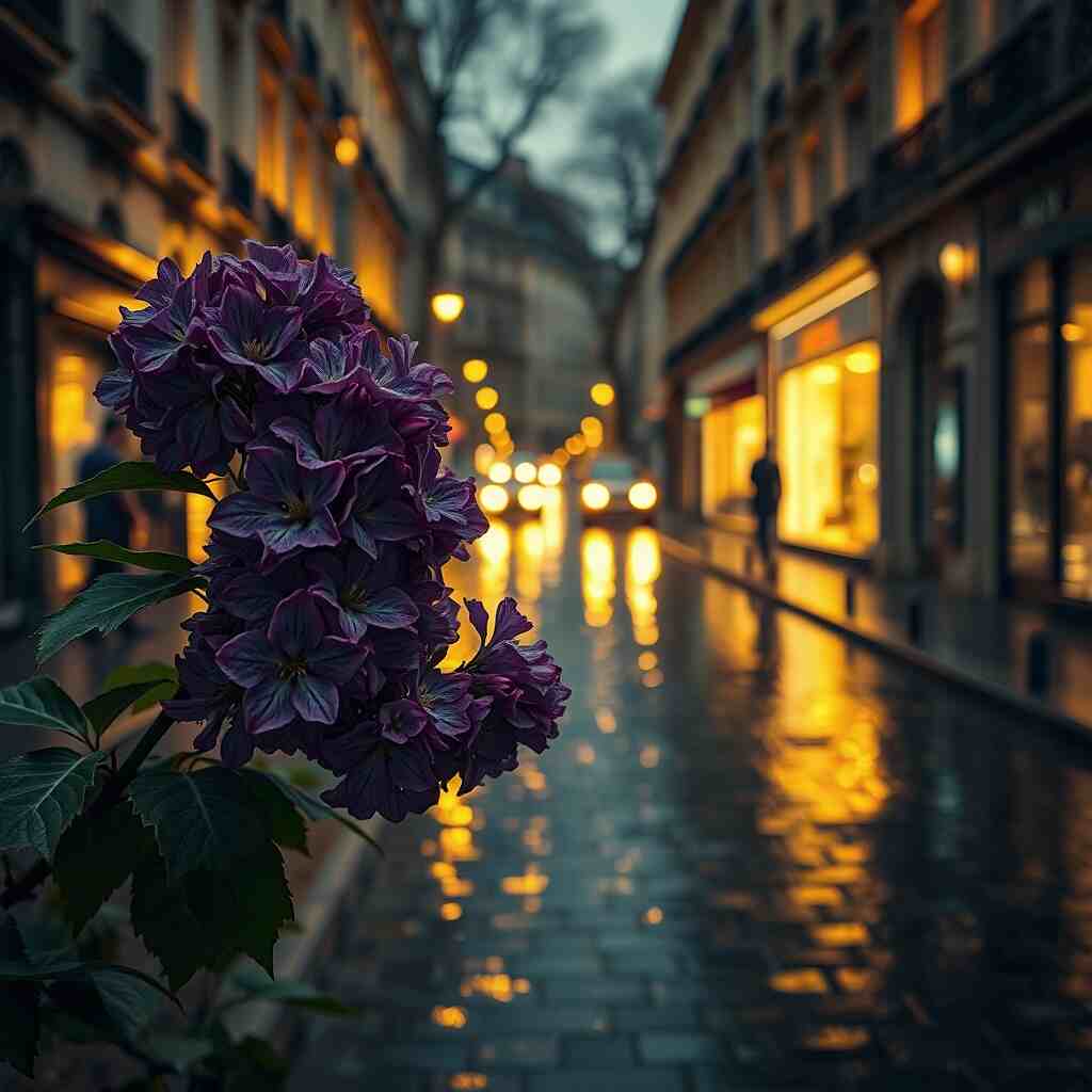 Paris remembers my love in the rain - Magma Star