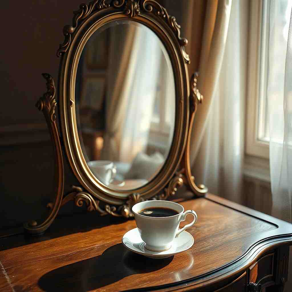 A Smile in the Mirror - practicing self-love and finding inner peace.