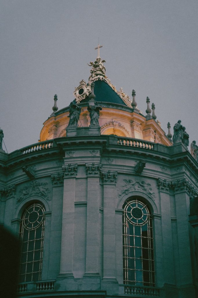 Eternal Peace of the Soul - Versailles gold and museum aesthetic.