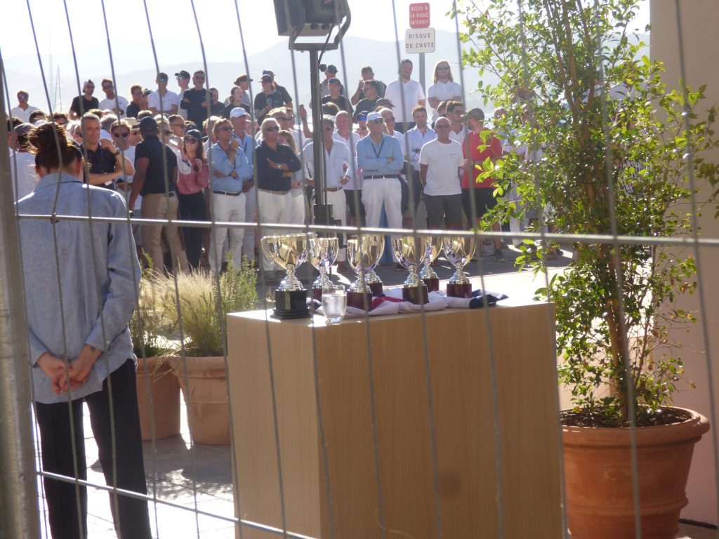 Rolex Giraglia trophies in Saint-Tropez Azure Equilibrium Day 9